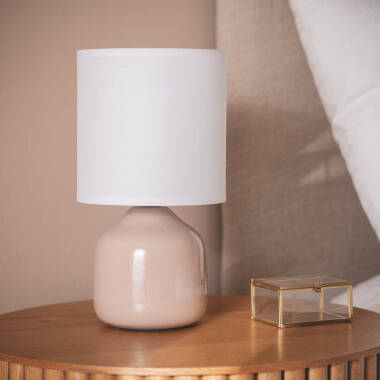 Tischlampe Keramik Maya