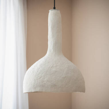 Afbeelding van Hanglamp papier Maché Gilem ILUZZIA