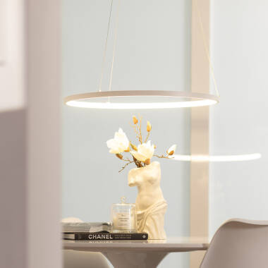 Image de Suspension LED 20W Añuminium CCT Sélectionnable Ivalo