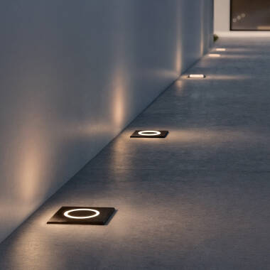 Afbeelding van Wandlamp Outdoor LED 2W Inbouw Vierkant Resbel Afbeelding van Wandlamp Outdoor LED 2W Inbouw Vierkant Resbel