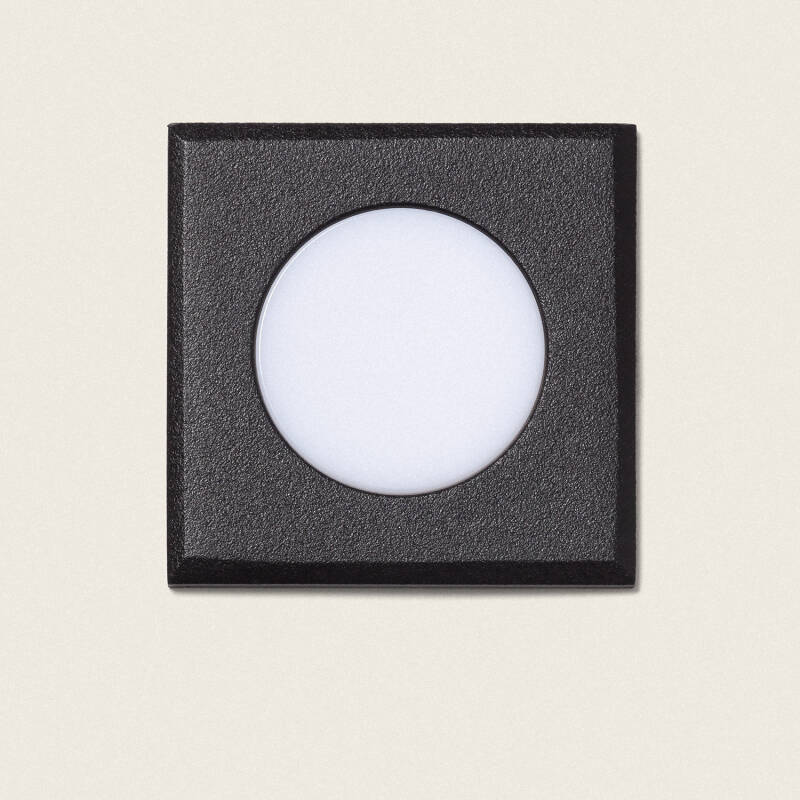 Image of Welly Square 2W Outdoor Recessed LED Wall Light 