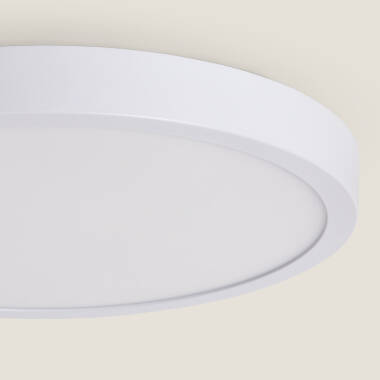 Bild von LED-Deckenleuchte 24W Rund Aluminium Ø280 mm Slim CCT Wählbar Galán SwitchDimm