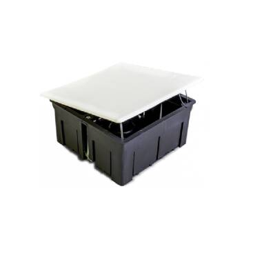 Boîtier de Connexion pour Cloison Creuse  105x150x50 avec Couvercle à Griffes Métalliques C43