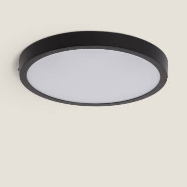Plafonnier LED 24W Rond Aluminium Ø280 mm Slim CCT Sélectionnable Galán SwitchDimm
