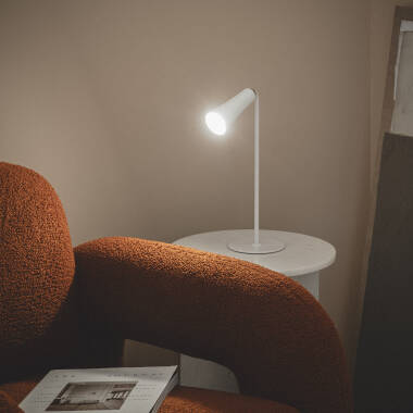 Bild von LED-Tischlampe 3W Tragbar Metall mit wiederaufladbarem USB-Akku Bysta