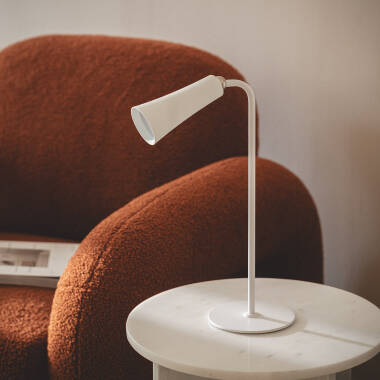 Lampe à Poser LED  3W Portable en Métal avec Batterie USB Rechargeable Bysta