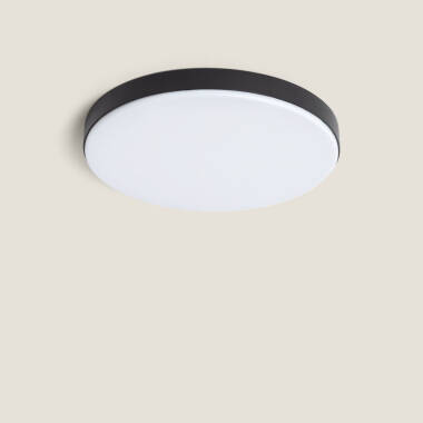 24W Round Dimmable Outdoor LED Surface Panel Ø220 mm