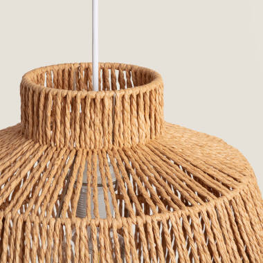 Image of Simara Braided Paper Pendant Lamp 