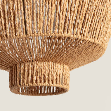 Image of Simara Braided Paper Pendant Lamp 