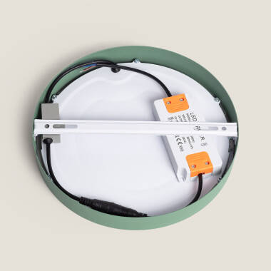 Afbeelding van Plafondlamp LED 18W Rond Aluminium Ø210 mm Slim CCT Selecteerbaar Galán Switch Dimm