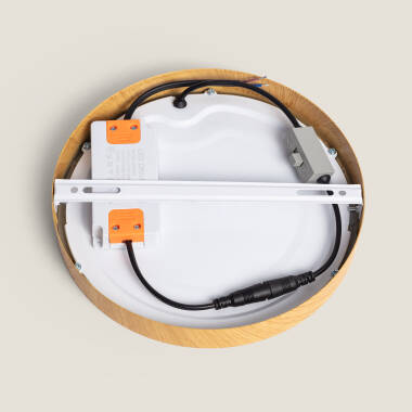 Afbeelding van Plafondlamp LED 18W Rond Aluminium Ø210 mm Slim CCT Selecteerbaar Galán Switch Dimm