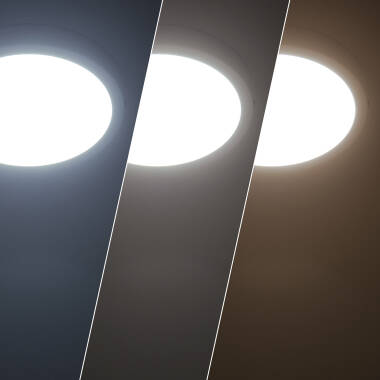 Bild von LED-Deckenleuchte 18W Rund Aluminium Ø210mm Slim CCT Wählbar Galán SwitchDimm