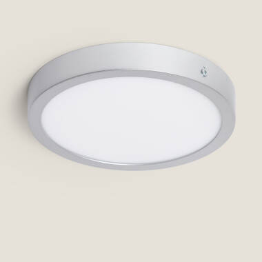18W Galan Aluminium Selectable CCT SwitchDimm Slim Round LED Surface Lamp Ø210 mm