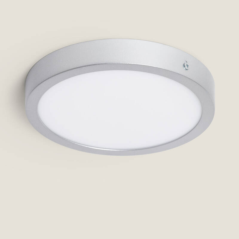 Bild von LED-Deckenleuchte 18W Rund Aluminium Ø210mm Slim CCT Wählbar Galán SwitchDimm