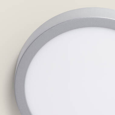 Bild von LED-Deckenleuchte 18W Rund Aluminium Ø210mm Slim CCT Wählbar Galán SwitchDimm