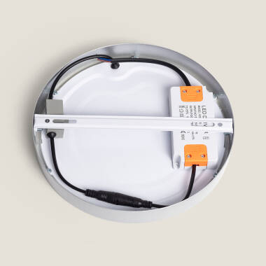 Bild von LED-Deckenleuchte 18W Rund Aluminium Ø210mm Slim CCT Wählbar Galán SwitchDimm