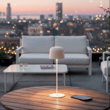 Image of 1.2W Wink Outdoor Portable Aluminium LED Table Lamp with Rechargable Battery