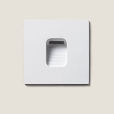 Bild von LED-Wandeinbauleuchte Aussen 2W Eckig Weiss Olite