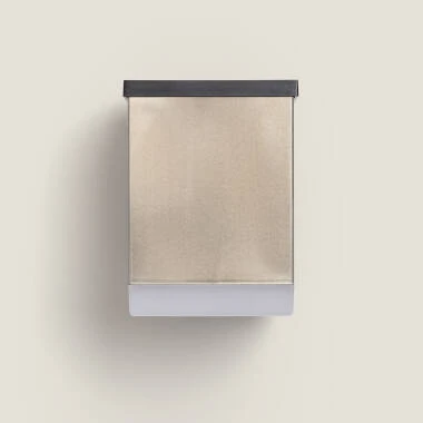 Image de Applique Murale Extérieure Solaire LED en Acier Inoxydable Jafaro