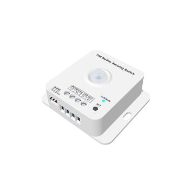 PIR-bewegingssensor met schemersensor 80º voor LED-strip 12-24-48V SKYDANCE E1-RS