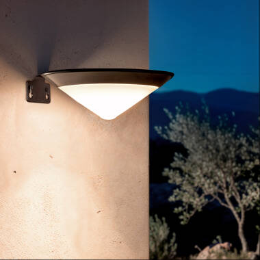 Bild von LED-Wandleuchte Aussen Solar aus Aluminium mit Bewegungsmelder Radar Tucson