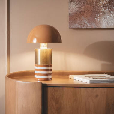 Obrázek Stolní Lampa z Kovu Darpan