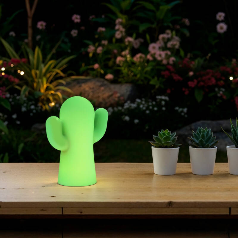 Afbeelding van Tafellamp LED Cactus