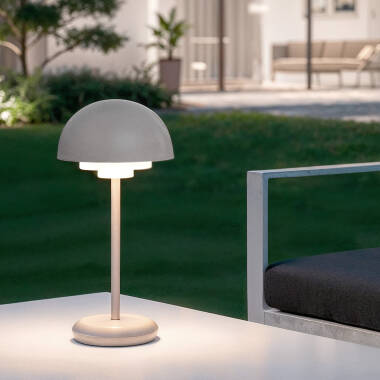 LED Tischlampe 2W Tragbar mit Batterie USB wiederaufladbar Galdan