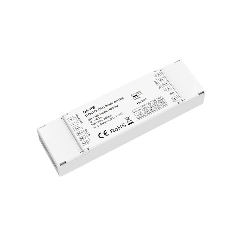 Afbeelding van Repeater  DALI DT6/DT8 voor signaalversterking SKYDANCE DA-PB-bus