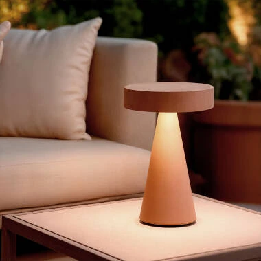 Lampada da Tavolo LED in Metallo Senza Fili per Esterni Catinca