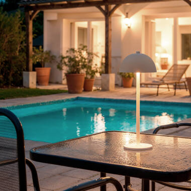 Immagine di Lampada da Tavolo LED Portatile con Batteria USB Ricaricabile Kael Immagine di Lampada da Tavolo LED Portatile con Batteria USB Ricaricabile Kael