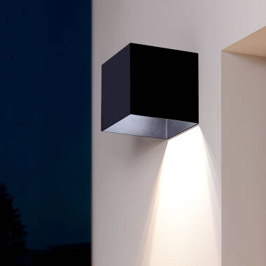 LED-Wandleuchte Aussen Solar 2W mit Bewegungsmelder Radar Eros