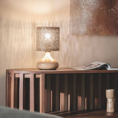 Bild von Tischlampe Metall Harish
