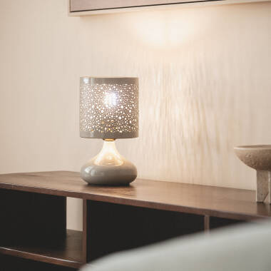 Bild von Tischlampe Metall Harish