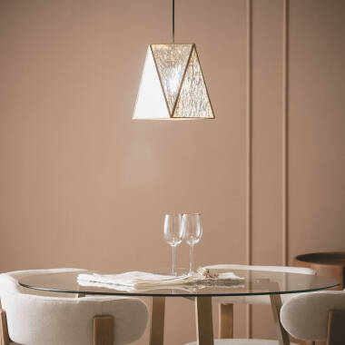 Afbeelding van Hanglamp Metaal en Glas Mattina