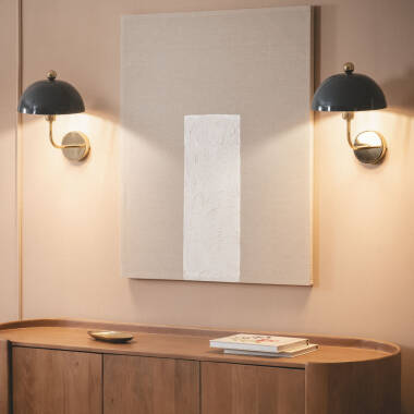 Image of Onkar Metal Wall Lamp 