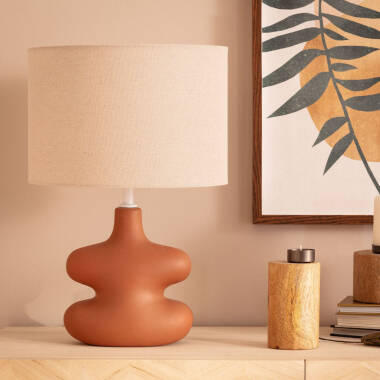 Image of Serly Ceramic Table Lamp  Image of Serly Ceramic Table Lamp