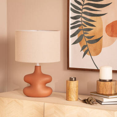 Image of Serly Ceramic Table Lamp  Image of Serly Ceramic Table Lamp
