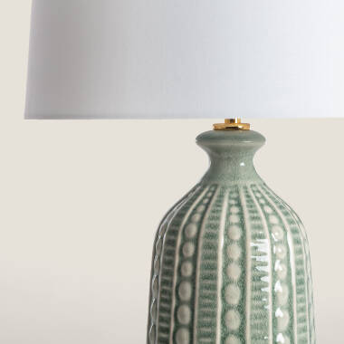 Image of Zellin Ceramic Table Lamp