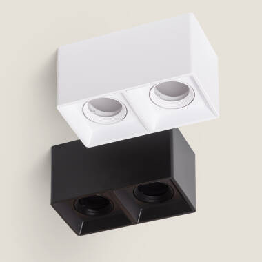 Image of Space Square Double Ceiling Spotlight