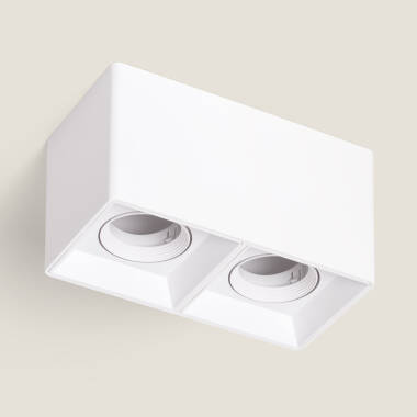 Applique da Soffitto Space Quadrata Doppia