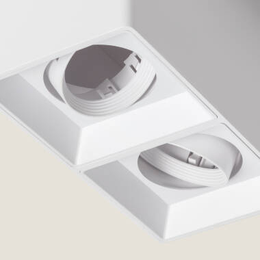 Image of Space Square Double Ceiling Spotlight