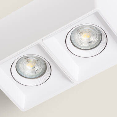 Image of Space Square Double Ceiling Spotlight