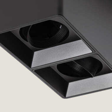 Bild von Deckenleuchte Eckig Doppelt Space