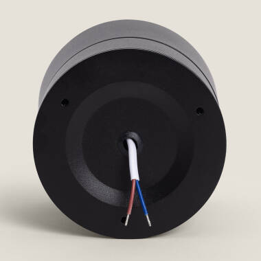 Image of New Onuba Aluminium 30W Black Round LED Ceiling Lamp