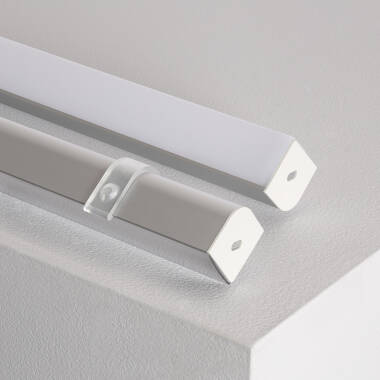 1m Aluminium Round Corner Profile for LED Strips up to 20 mm