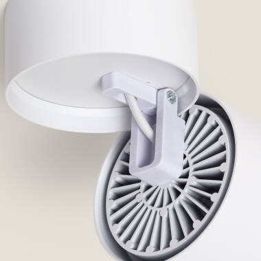 Image of New Onuba Aluminium 30W White Round LED Ceiling Lamp Image of New Onuba Aluminium 30W White Round LED Ceiling Lamp