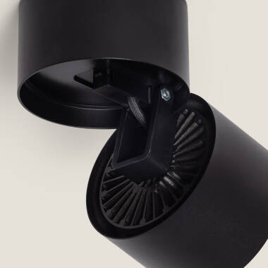 Afbeelding van Plafondlamp 15W LED Rond Aluminium Zwart New Onuba Afbeelding van Plafondlamp 15W LED Rond Aluminium Zwart New Onuba