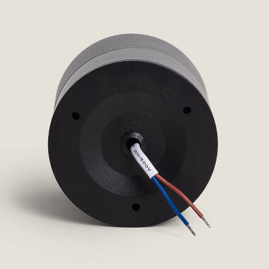 Image of New Onuba Aluminium 15W Black Round LED Ceiling Lamp