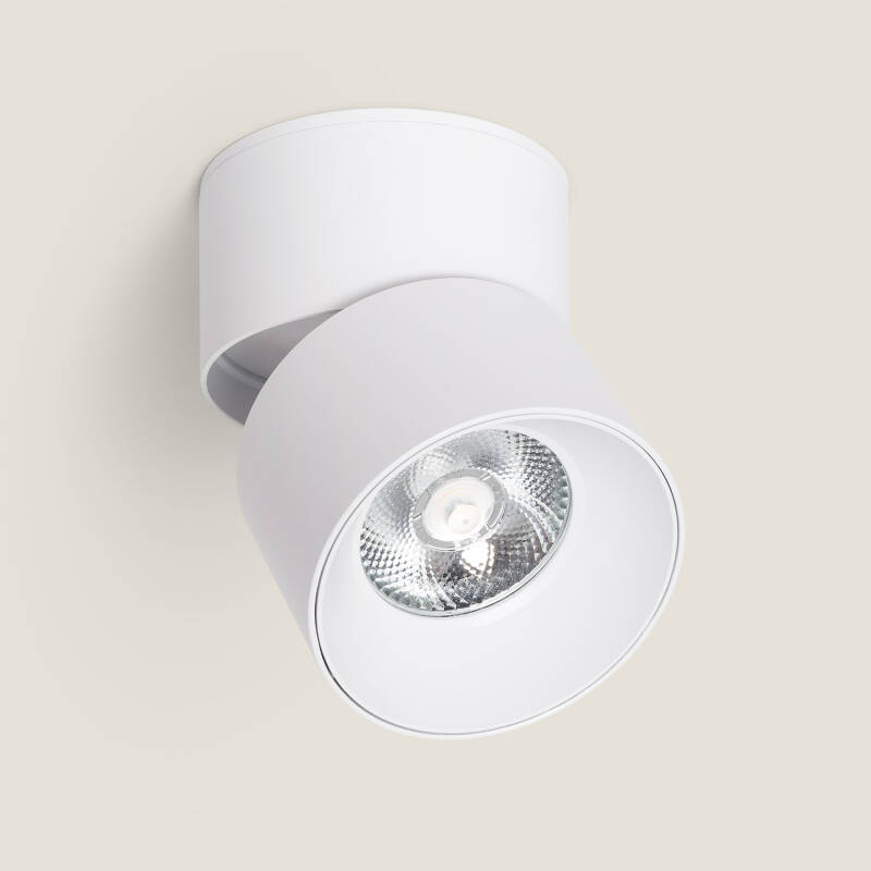 Afbeelding van Plafondlamp 15W LED  Rond Aluminium Wit New Onuba